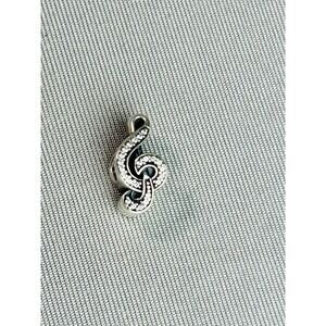 Pandora Sterling Silver Treble Clef Music Note Charm .925 ALE Jewelry
